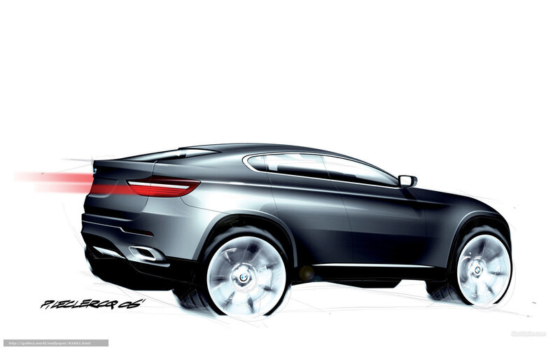 BMW X6 concept sketch
