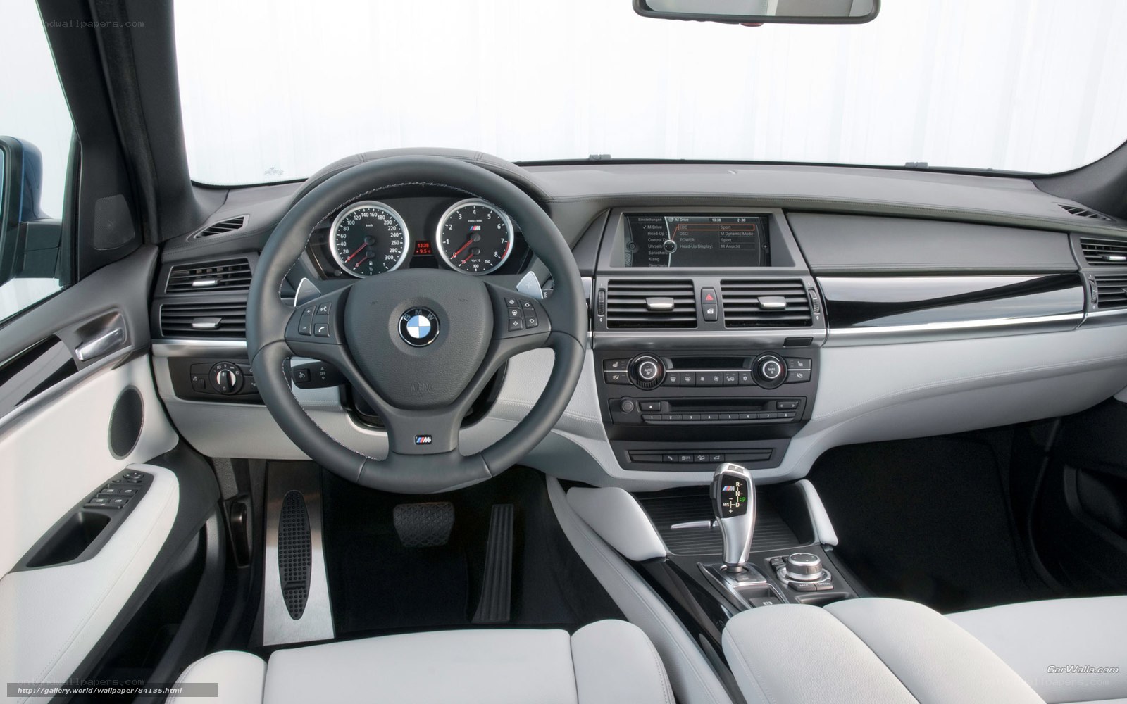 BMW X6 interior dashboard