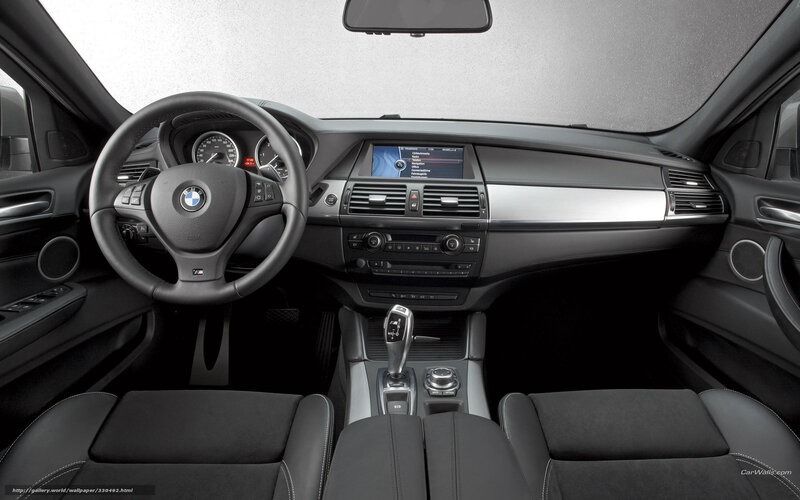 BMW X6 interior dashboard