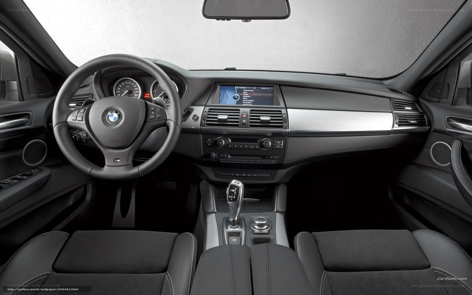 BMW X6 interior dashboard
