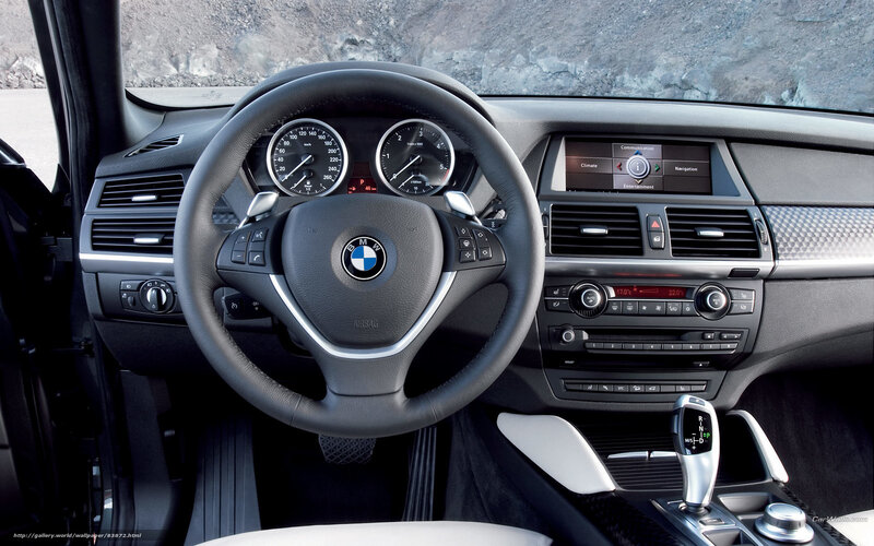 BMW X6 interior dashboard