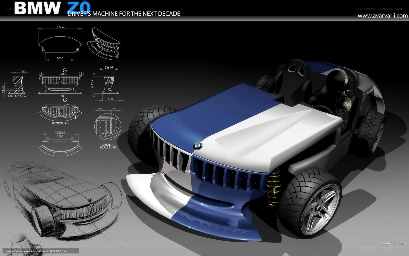BMW Z0 concept car design