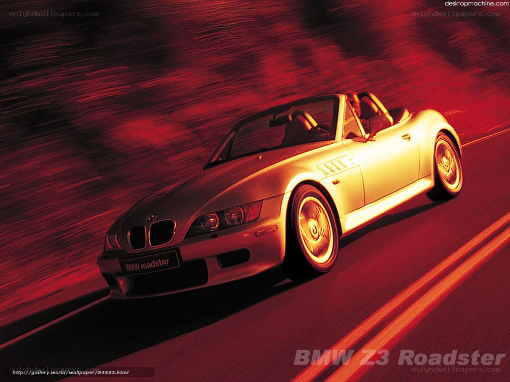 BMW Z3 Roadster in motion