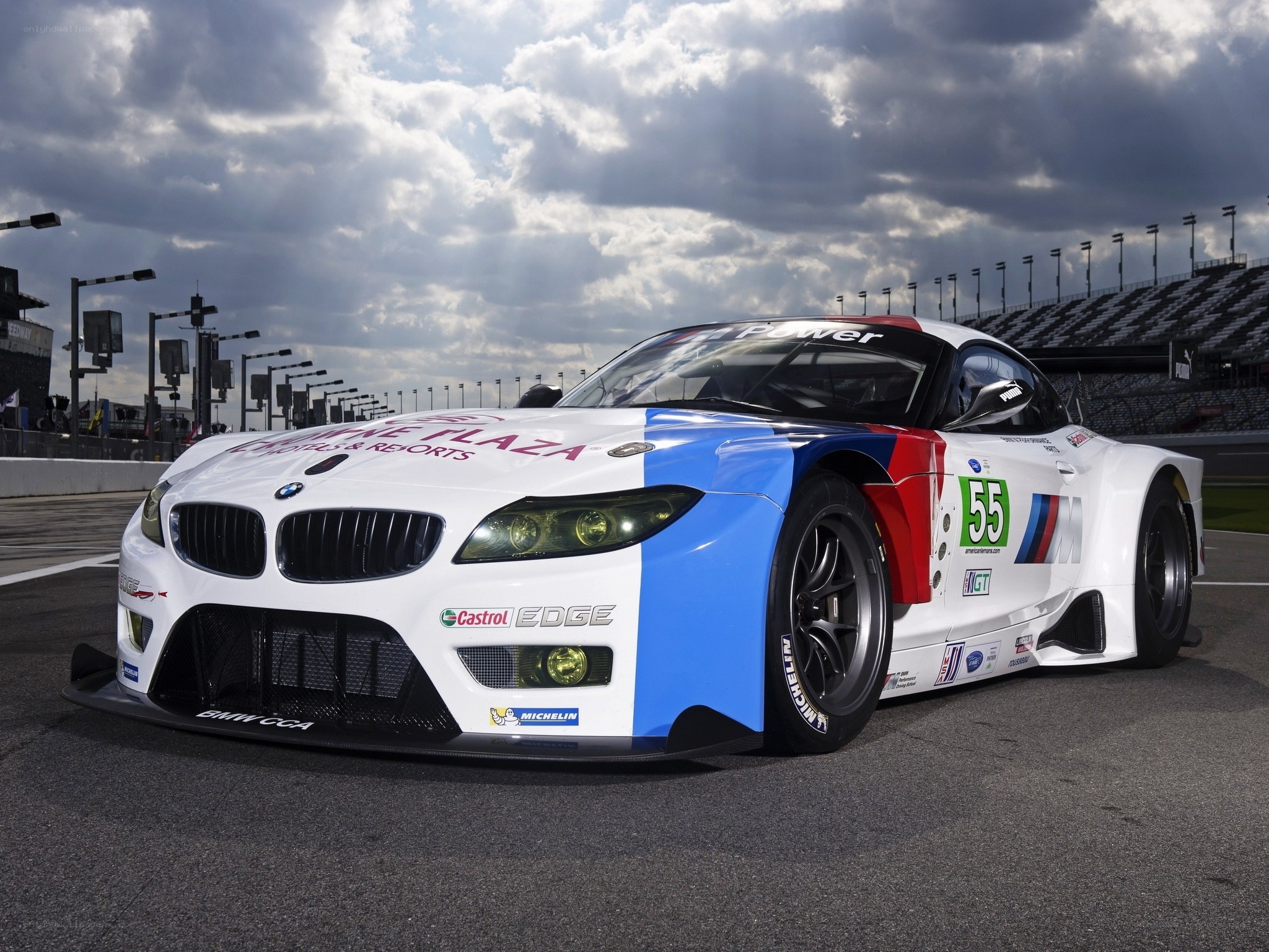 BMW Z4 GT3 race car