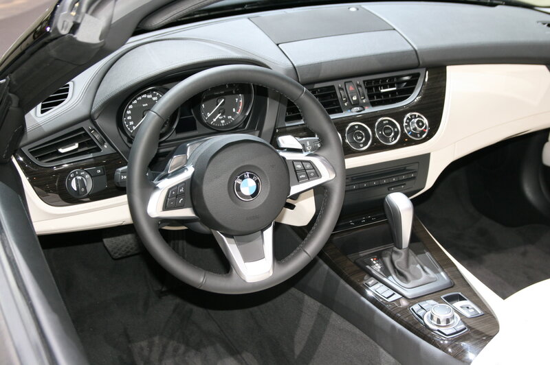 BMW Z4 interior dashboard