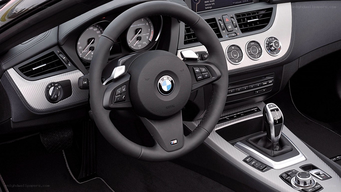 BMW Z4 interior dashboard