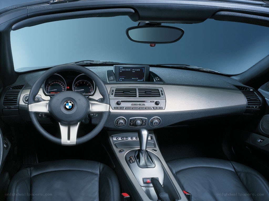 BMW Z4 interior dashboard