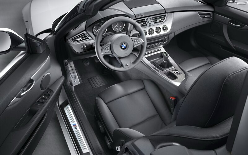 BMW Z4 interior view
