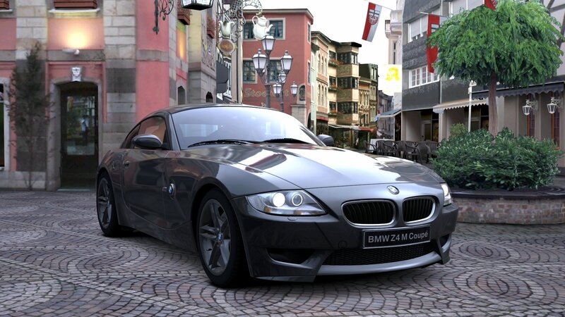 BMW Z4 M Coupé in town