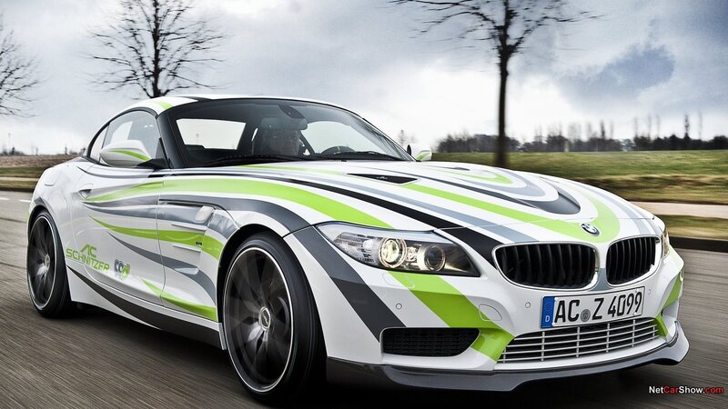 BMW Z4 with custom livery