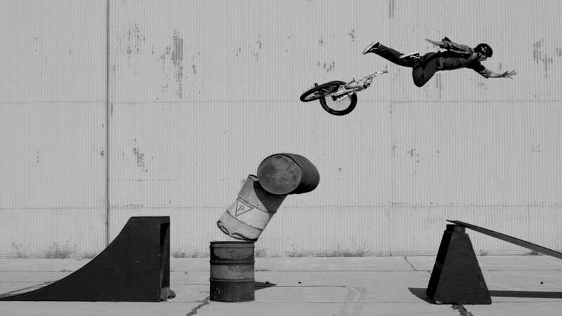 Bmx Rider Mid-air