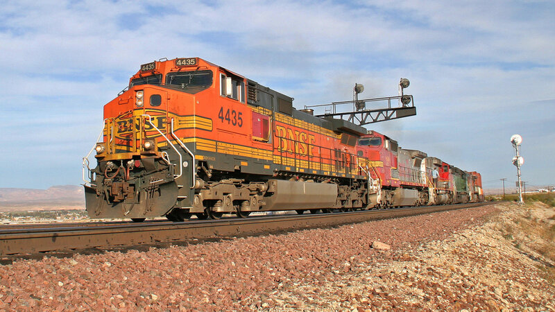 BNSE train on desert tracks