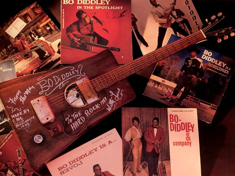 Bo Diddley memorabilia collection