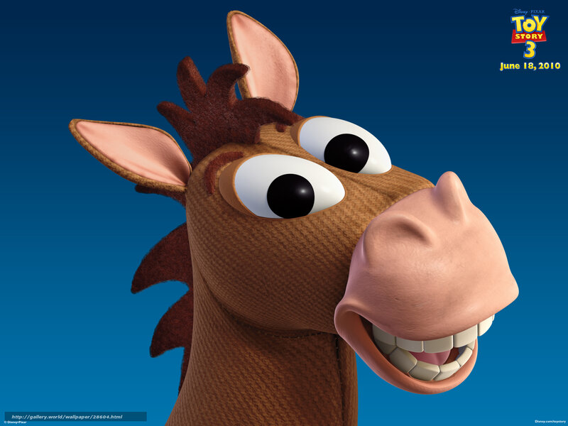 Bo Peep's horse from Toy Story 3