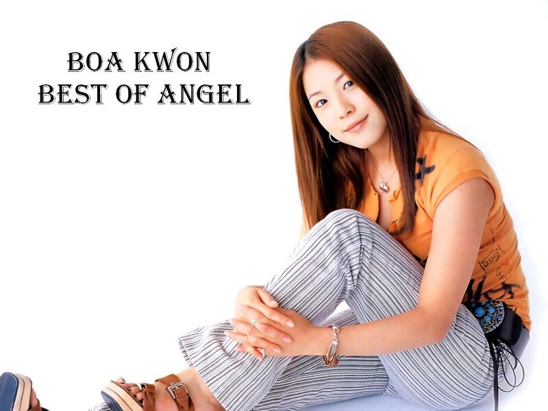 BoA Best of Angel cover
