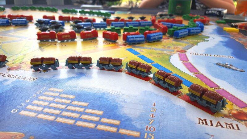 Board Game Train Pieces
