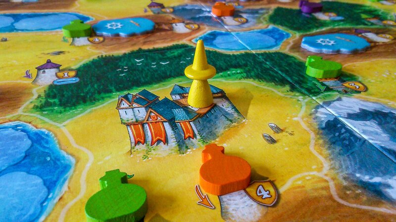 Board Game with Castle