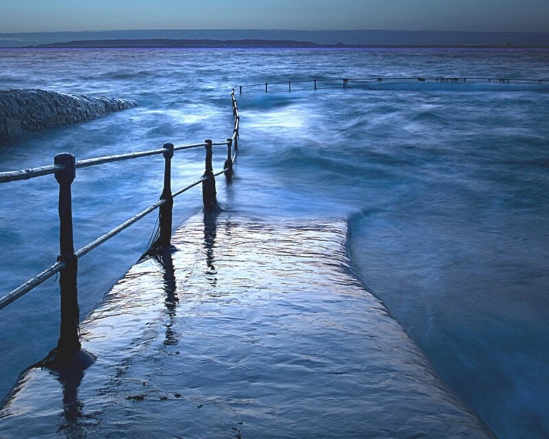 Boardwalk in Ocean