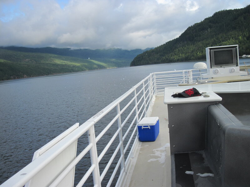 Boat Deck on a Lake