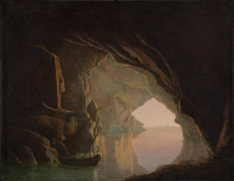 Boat in a Cave