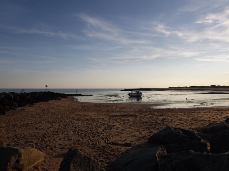 Boat in Shallow Water