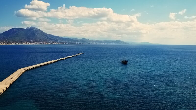 Boat Near Pier