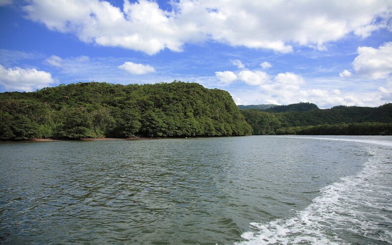 boat on a calm river