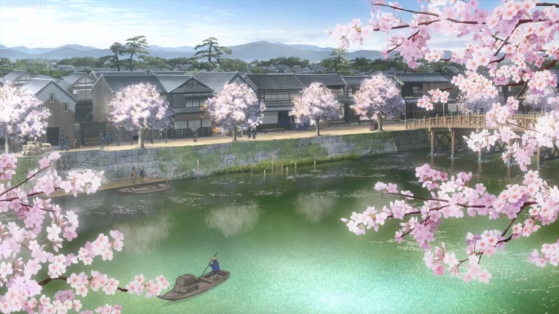 Boat on a River — Pink