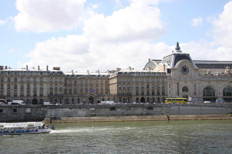 Boat on River Seine