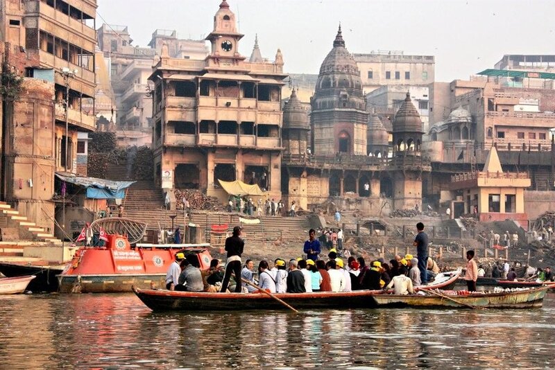 Boat on the Ganges River