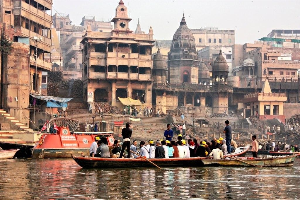 Boat on the Ganges River