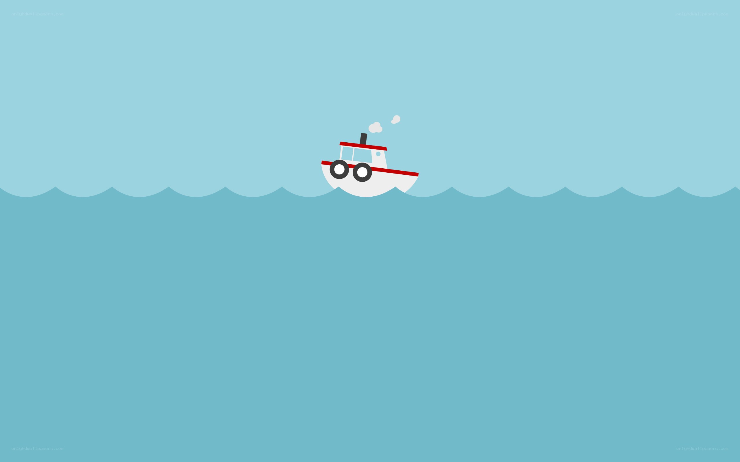 boat on the ocean