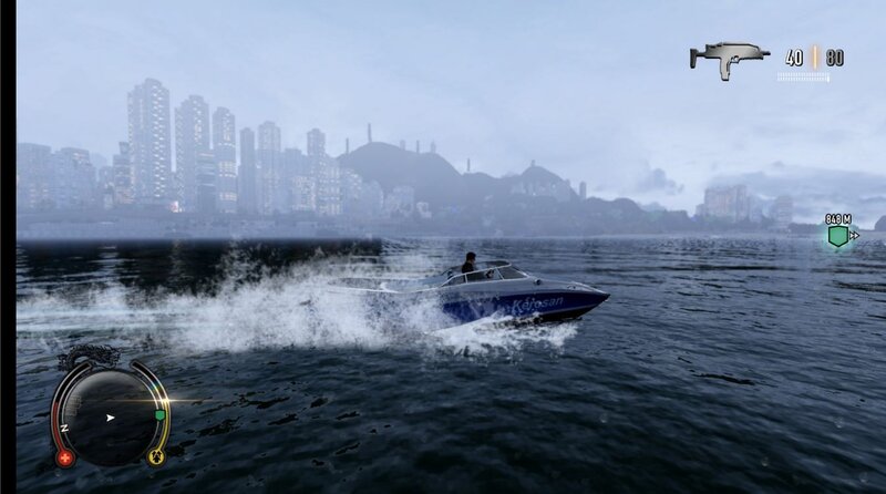 boat speeding on water