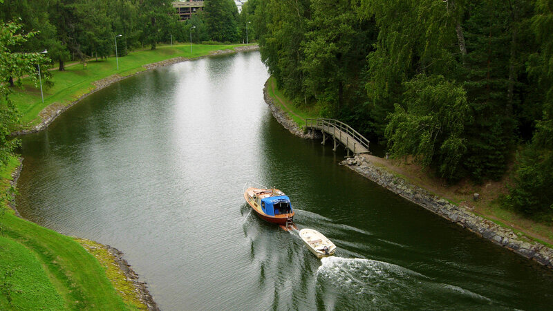 Boat Towing Another Boat