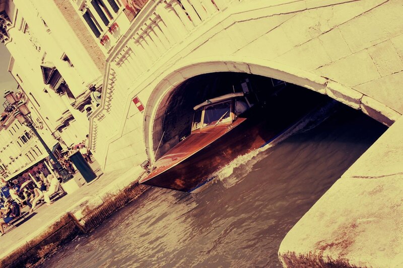 Boat under Bridge