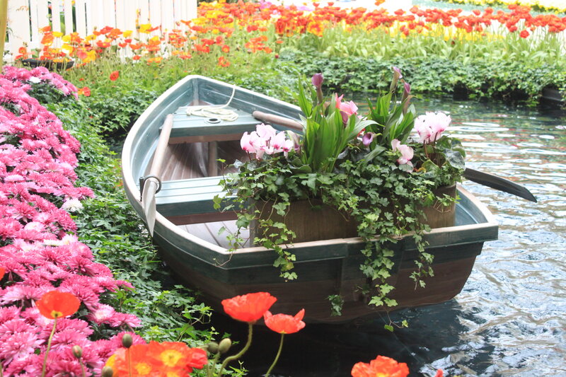 Boat with Flowers