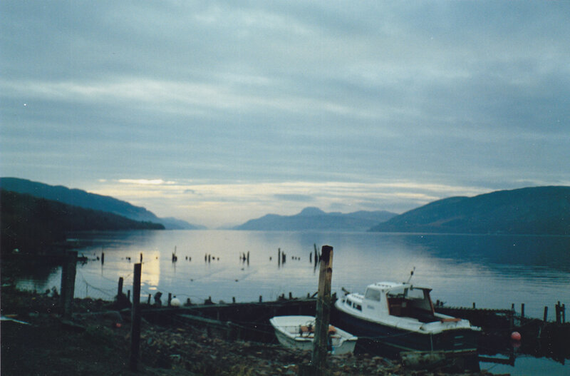 Boats at a lakeside dock