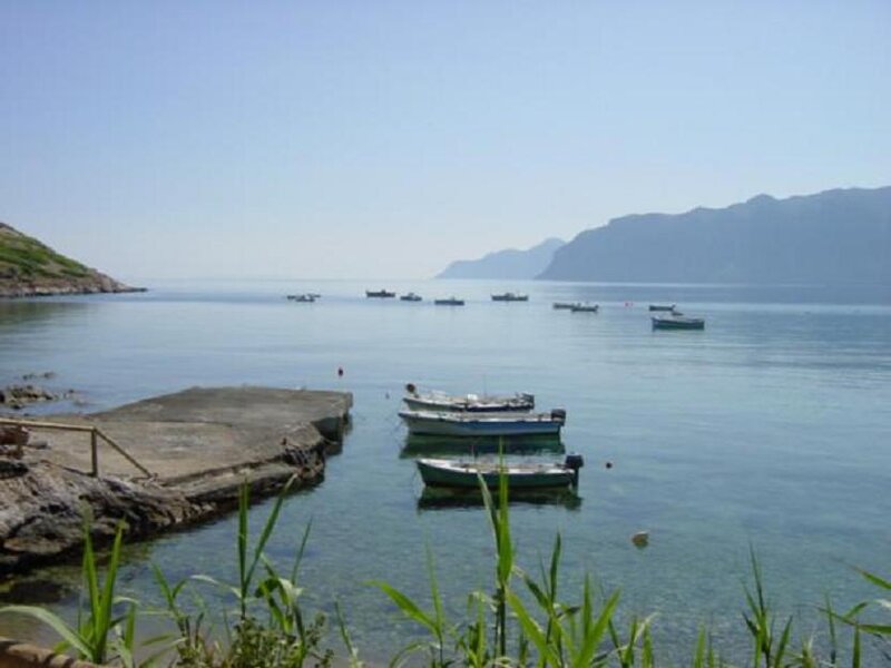 Boats in a calm bay