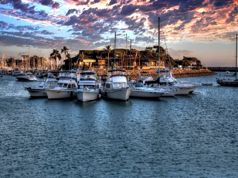 Boats in a Marina