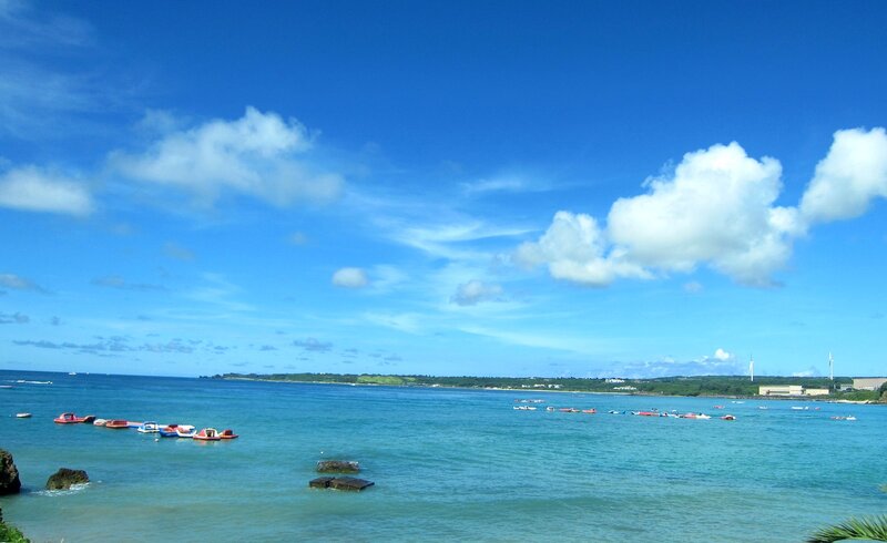 Boats in Blue Water — Serene