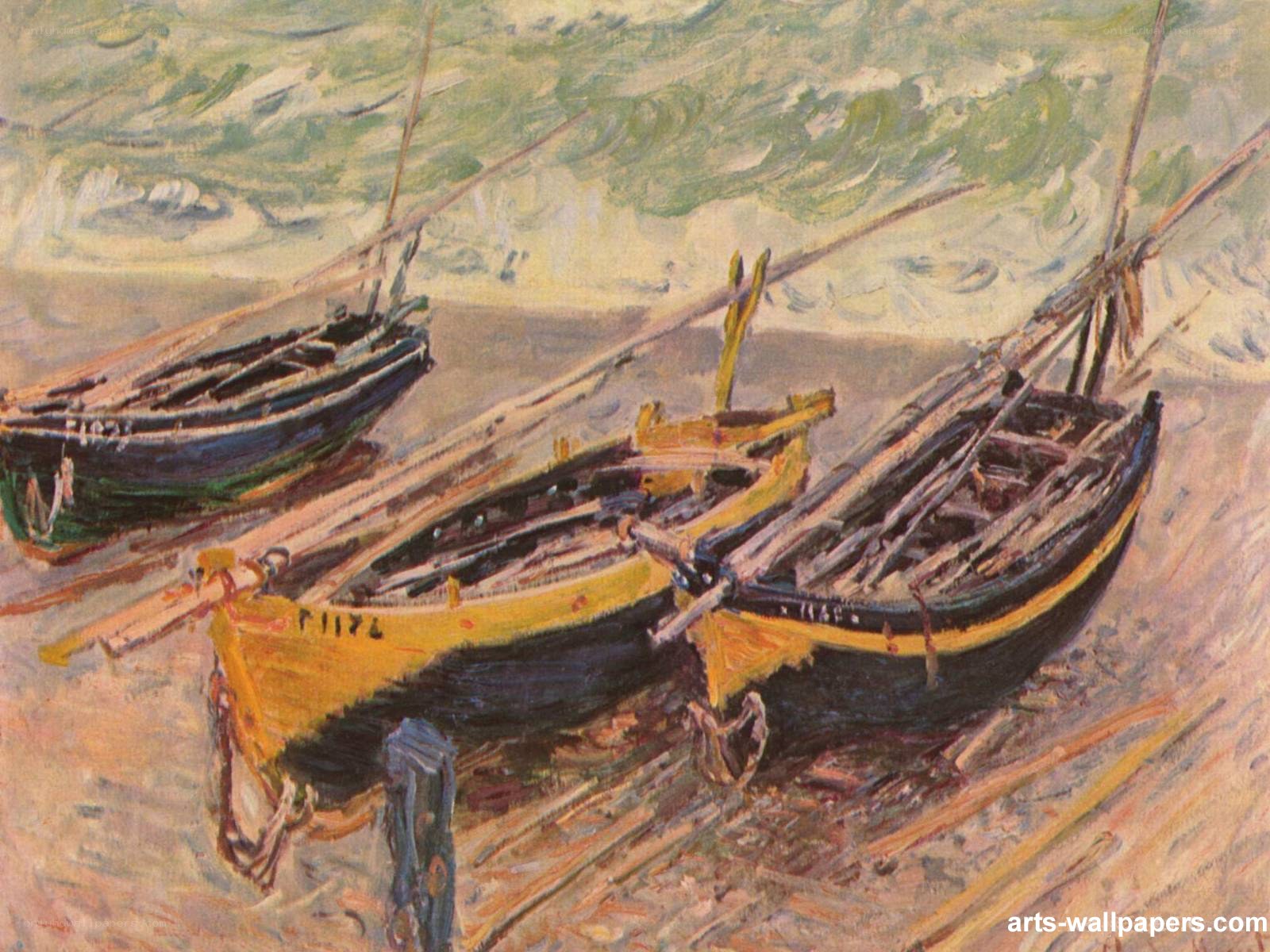 Boats on a Beach