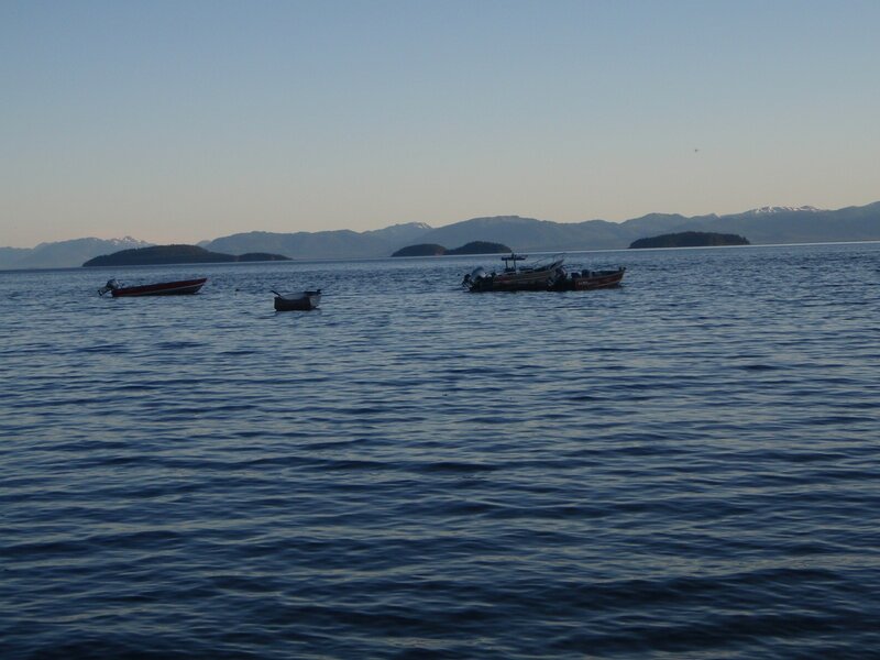 Boats on a calm sea