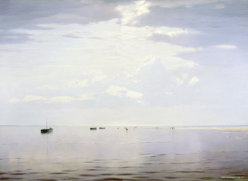 Boats on a calm sea