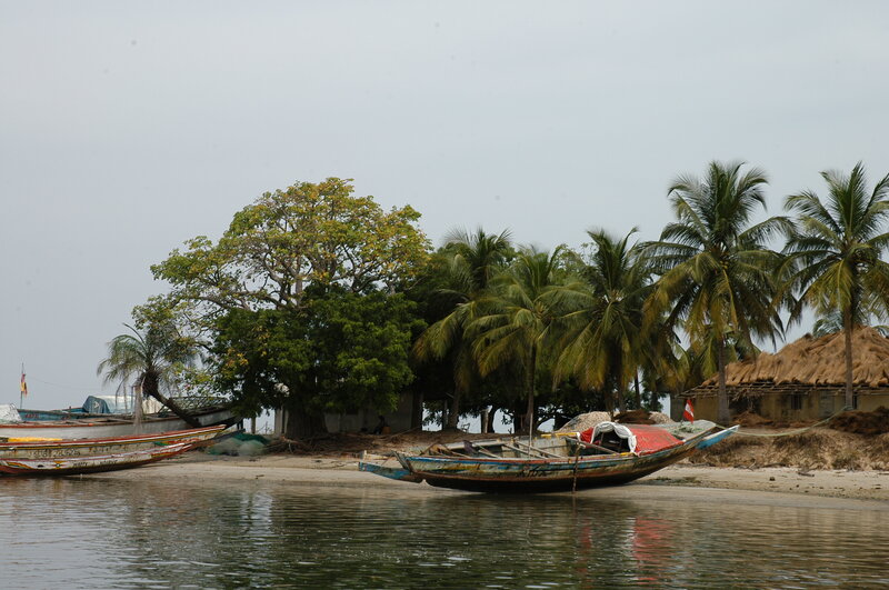 Boats on Tropical Beach