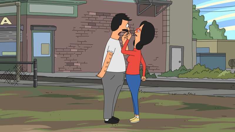 Bob and Linda in a playful moment