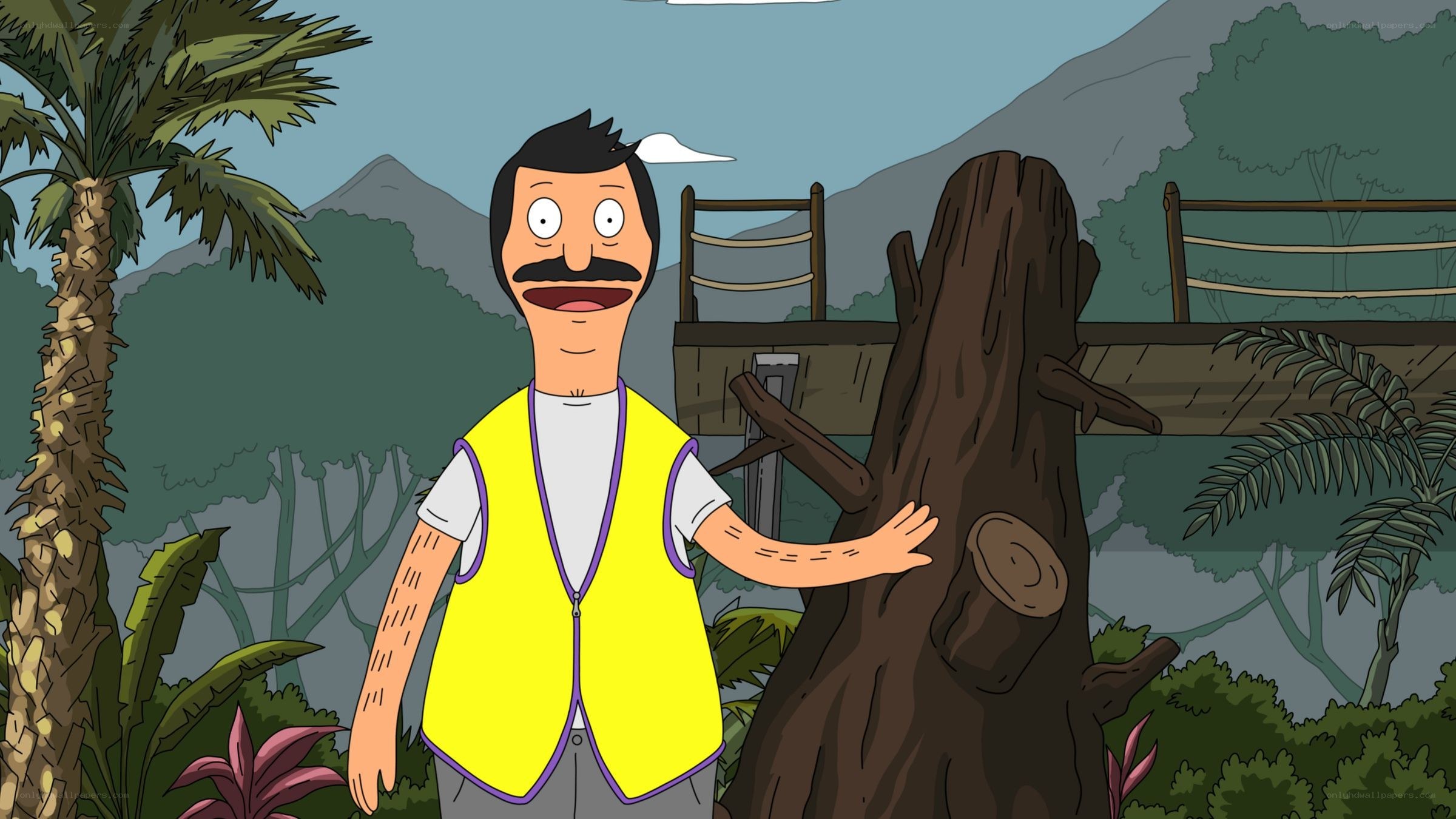 Bob Belcher in jungle