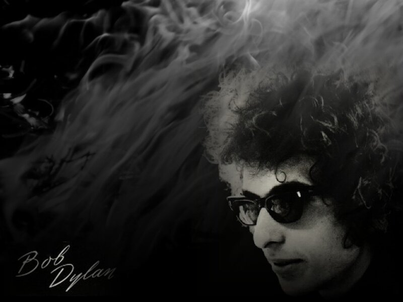 Bob Dylan in profile