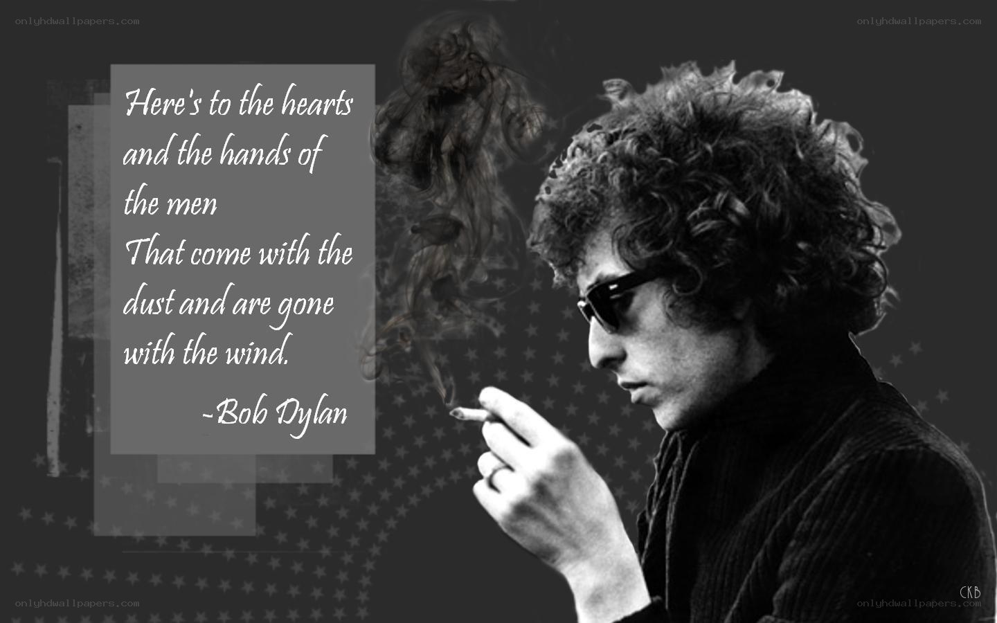 Bob Dylan quote image