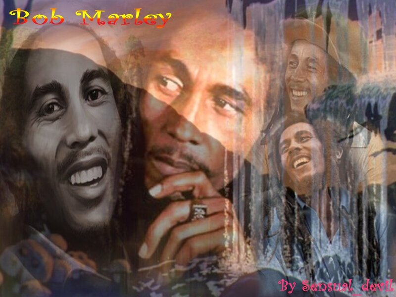 Bob Marley collage artwork