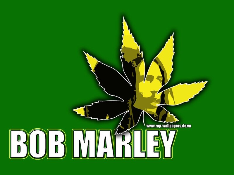 Bob Marley Logo — Green